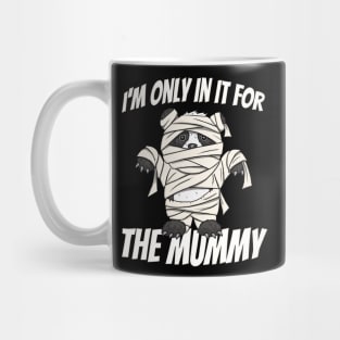 Only In It For The Mummy | Panda Halloween Money Pun Mug